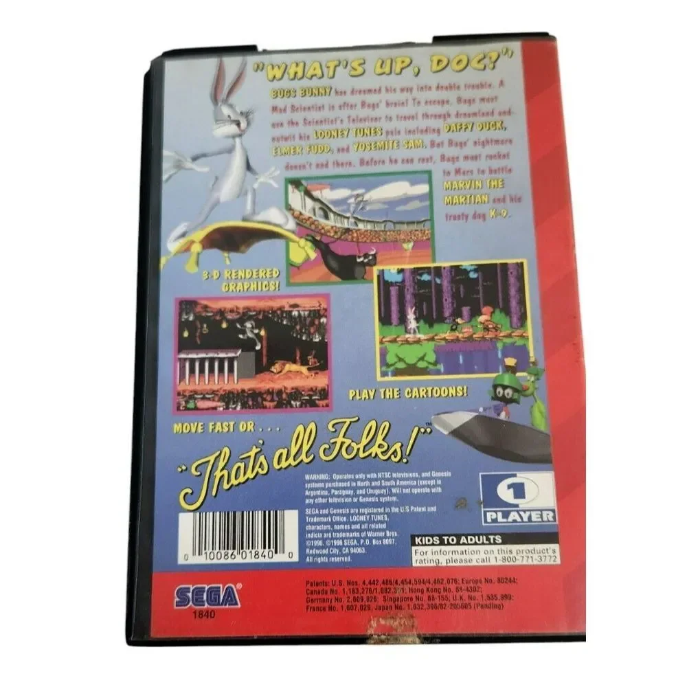 Sega Genesis - Bugs‎ Bunny in Double Trouble